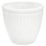 Alice White latte cup fra GreenGate - Tinashjem